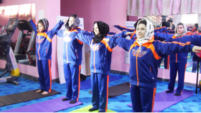 First Yoga Center Opens in Balkh